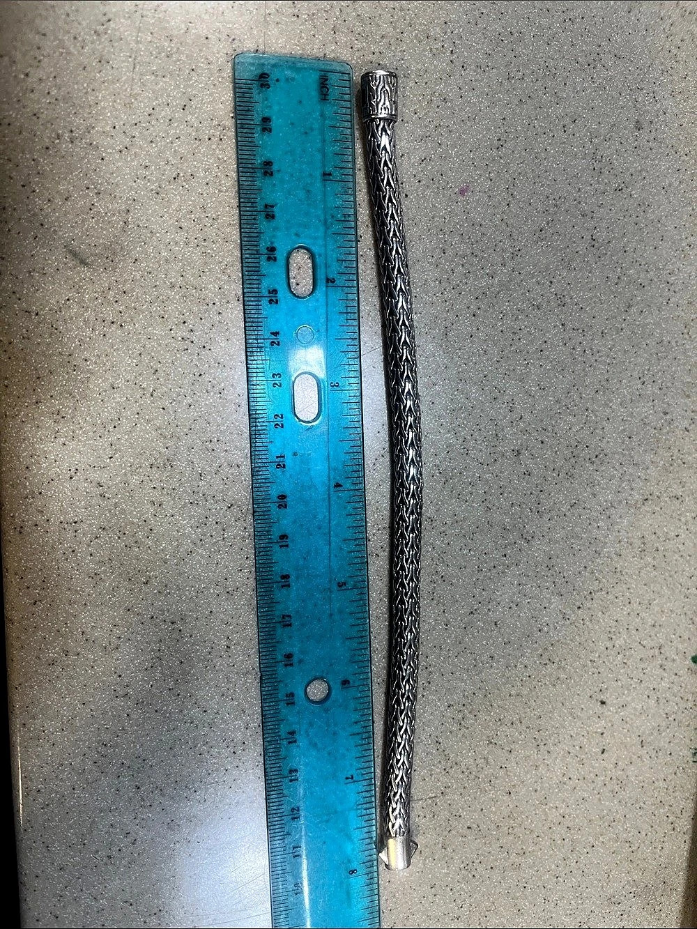 Silver Woven Bracelet